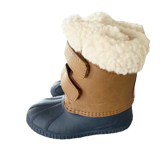 Gap BabyGap Toddler Sherpa Lined Thinsulate Boots (Size 7-8) - Picture 1 of 7